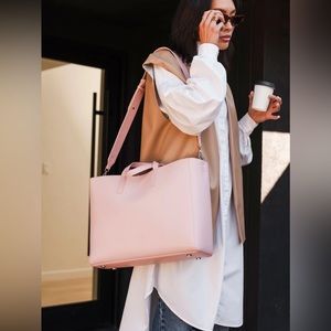 CALPAK  Petal Haven Laptop Tote Bag